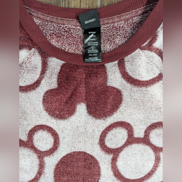 Disney Mickey Fleece Pajama Set Size Small - Picture 4 of 5